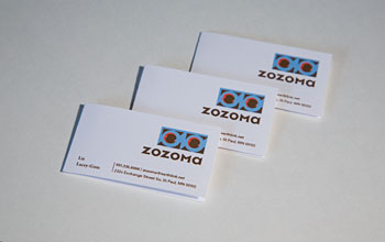 Zozoma Card Front